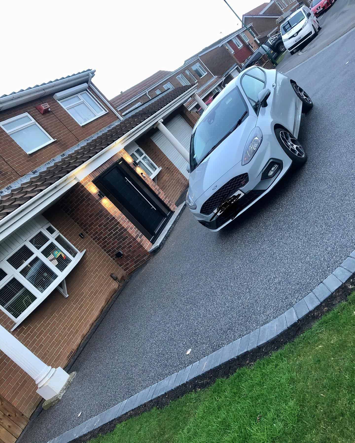 resin driveway