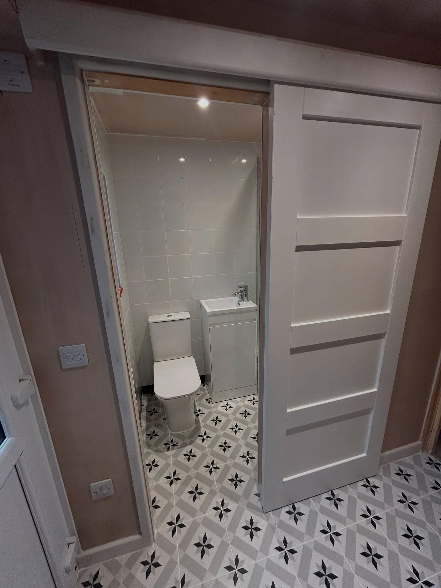 small extension for a downstairs bathroom